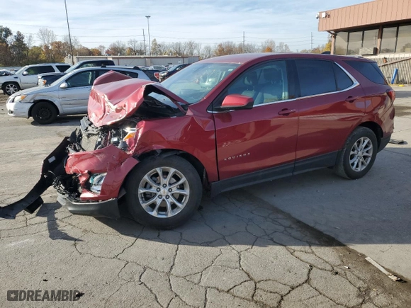 2020 Chevrolet Equinox LT with VIN 2GNAXJEV6L6126411, listed as a Copart auction lot 78169094 with 34,136 mi miles and Salvage Title. Bid and sale history available at carsss.com. Image 1.
