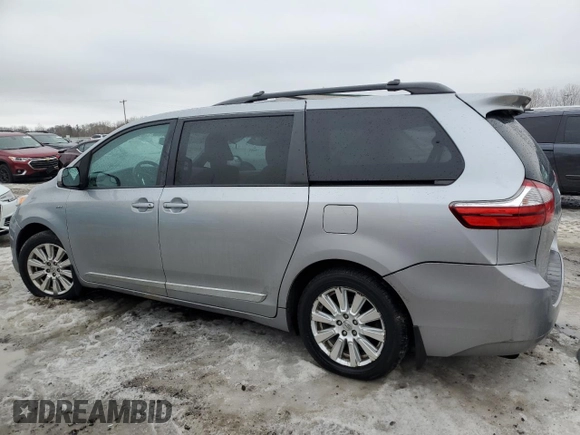 2017 Toyota Sienna LE with VIN 5TDJZ3DC5HS173988, listed as a Copart auction lot 46996375 with 67,971 mi miles and Salvage Title. Bid and sale history available at carsss.com. Image 2.