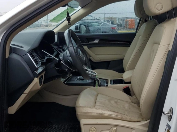 2019 Audi Q5 Premium with VIN WA1ANAFY7K2076311, listed as a Copart auction lot 42499015 with 92,034 mi miles and Salvage Title. Bid and sale history available at carsss.com. Image 7.