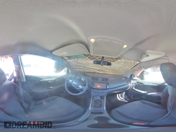 2019 Nissan Sentra S with VIN 3N1AB7AP2KY390081, listed as a Copart auction lot 47303135 with 124,376 mi miles and Salvage Title. Bid and sale history available at carsss.com. Image 12.