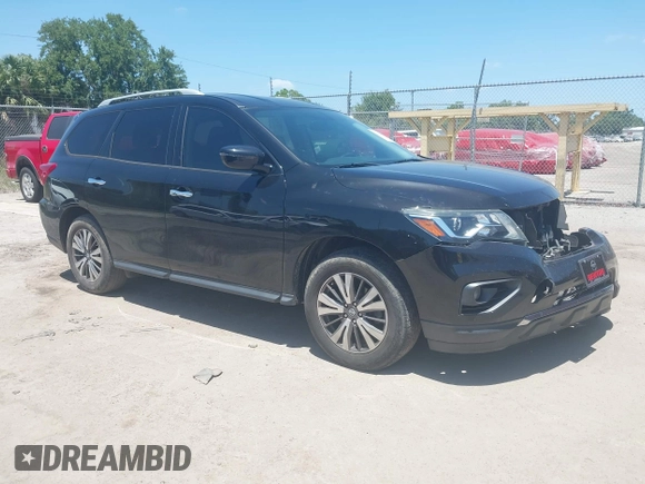 2018 Nissan Pathfinder S with VIN 5N1DR2MN5JC607189, listed as a IAAI auction lot 42146643 with 115,704 mi miles and . Bid and sale history available at DreamBid. Image 13.