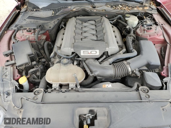 2015 Ford Mustang GT with VIN 1FA6P8CF9F5418062, listed as a Copart auction lot 52352075 with 47,464 mi miles and Salvage Title. Bid and sale history available at carsss.com. Image 11.