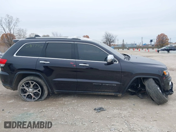 2019 Jeep Grand Cherokee Limited X with VIN 1C4RJFBG3KC637211, listed as a IAAI auction lot 40964270 with 41,611 mi miles and . Bid and sale history available at DreamBid. Image 13.