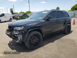 2017 Jeep Grand Cherokee Altitude with VIN 1C4RJEAG3HC952451, listed as a Copart auction lot 55658735 with 92,286 mi miles and Salvage title. Bid and sale history available at DreamBid. Image 1.