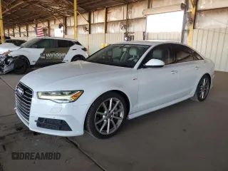 2017 Audi A6 Premium Plus with VIN WAUD8AFC8HN092536, listed as a Copart auction lot 62597345 with 97,570 mi miles and Salvage title. Bid and sale history available at DreamBid. Image 1.