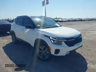 2024 Kia Seltos S with VIN KNDEU2AA9R7570967, listed as a IAAI auction lot 42075135 with 42,877 mi miles and . Bid and sale history available at DreamBid. Image 1.