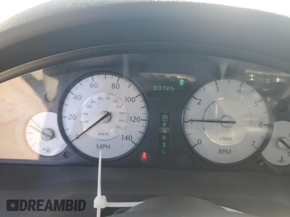2008 Chrysler 300 LX with VIN 2C3KA43R58H223170, listed as a Copart auction lot 73572364 with 80,725 mi miles and Salvage Title. Bid and sale history available at carsss.com. Image 9.