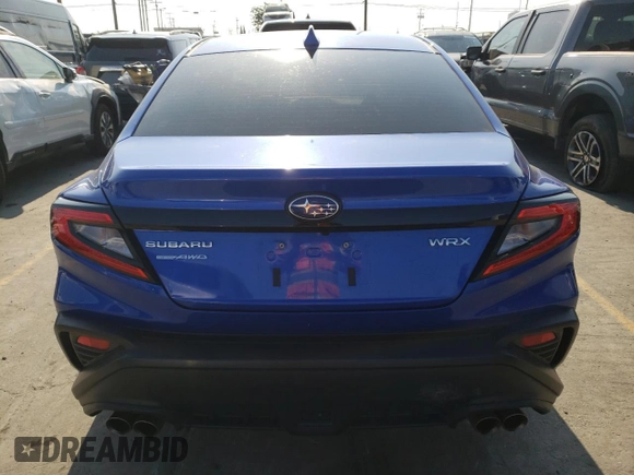 2022 Subaru WRX z VIN JF1VBAB66N8016175, wystawiony jako Copart lot #83240514 z przebiegiem 20 485 mil mil oraz Szkody całkowita. Historia ofert i sprzedaży dostępna na DreamBid. Obrazek 6.
