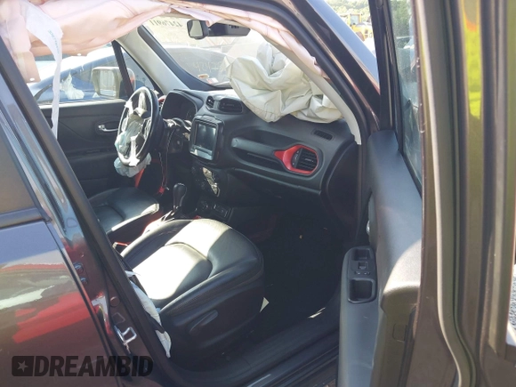 2018 Jeep Renegade Trailhawk with VIN ZACCJBCB1JPH50649, listed as a IAAI auction lot 42476911 with 84,530 mi miles and . Bid and sale history available at DreamBid. Image 5.