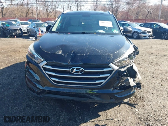 2017 Hyundai Tucson SE with VIN KM8J3CA48HU262668, listed as a IAAI auction lot 41852976 with 22,299 mi miles. Bid and sale history available at carsss.com. Image 12.