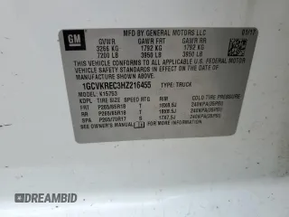 2017 Chevrolet Silverado 1500 LT with VIN 1GCVKREC3HZ216455, listed as a Copart auction lot 52576385 with 73,528 mi miles and Salvage Title. Bid and sale history available at DreamBid. Image 13.