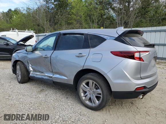 2019 Acura RDX Advance with VIN 5J8TC2H79KL038895, listed as a Copart auction lot 53422855 with 17,571 mi miles and Salvage Title. Bid and sale history available at DreamBid. Image 2.