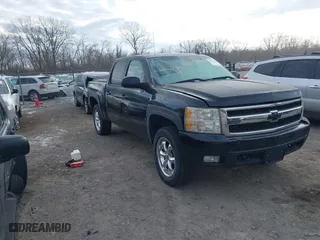 2007 Chevrolet Silverado 1500 LTZ with VIN 2GCEK13YX71690006, listed as a IAAI auction lot 41335272 with 249,949 mi miles. Bid and sale history available at carsss.com. Image 1.