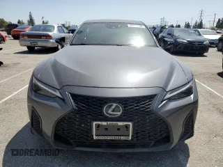 2022 Lexus IS 350 F Sport with VIN JTHGZ1B27N5055935, listed as a Copart auction lot 52050285 with 40,586 mi miles and Salvage title. Bid and sale history available at DreamBid. Image 5.