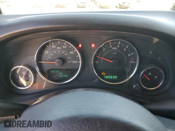 2014 Jeep Wrangler Rubicon with VIN 1C4BJWCG9EL285532, listed as a Copart auction lot 56548325 with 100,032 mi miles and Salvage title. Bid and sale history available at DreamBid. Image 9.