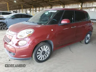2014 FIAT 500L Easy with VIN ZFBCFABH0EZ021943, listed as a Copart auction lot 65537584 with 111,358 mi miles and Salvage Title. Bid and sale history available at carsss.com. Image 1.