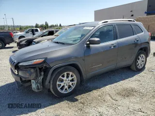 2016 Jeep Cherokee Latitude with VIN 1C4PJLCB9GW288019, listed as a Copart auction lot 62917615 with 154,498 mi miles and Salvage title. Bid and sale history available at DreamBid. Image 1.