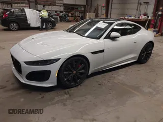2022 Jaguar F-Type R with VIN SAJD51FEXNCK78598, listed as a IAAI auction lot 41211097 with 12,120 mi miles and . Bid and sale history available at DreamBid. Image 17.