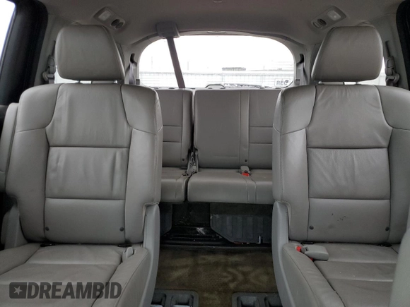 2013 Honda Odyssey EX-L with VIN 5FNRL5H61DB026098, listed as a Copart auction lot 51794625 with 124,471 mi miles and Salvage Title. Bid and sale history available at carsss.com. Image 10.