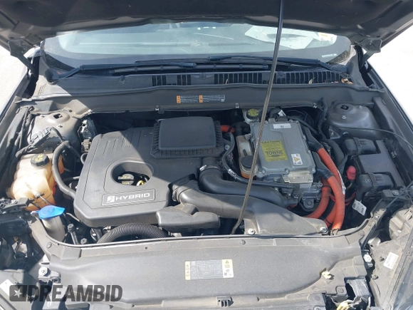 2014 Ford Fusion SE Hybrid with VIN 3FA6P0LU4ER195506, listed as a IAAI auction lot 41859599 with 159,374 mi miles. Bid and sale history available at carsss.com. Image 10.
