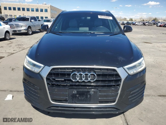 2018 Audi Q3 Premium Plus with VIN WA1JCCFS1JR008508, listed as a Copart auction lot 50326695 with 88,005 mi miles and Salvage Title. Bid and sale history available at carsss.com. Image 5.
