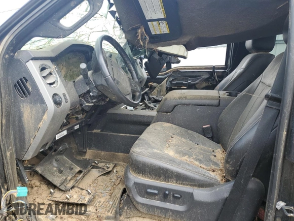 2015 Ford F-350 Platinum with VIN 1FT8W3BT1FEA38732, listed as a Copart auction lot 55020975 with Not Provided miles and Salvage Title. Bid and sale history available at DreamBid. Image 7.