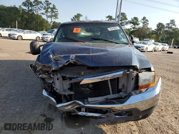 2000 Ford Excursion Limited with VIN 1FMNU42F5YEA90629, listed as a Copart auction lot 58949025 with 449,482 mi miles and Salvage title. Bid and sale history available at DreamBid. Image 5.