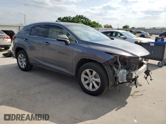 2016 Lexus RX 350 with VIN 2T2ZZMCAXGC030286, listed as a Copart auction lot 53622275 with 90,246 mi miles and Salvage Title. Bid and sale history available at DreamBid. Image 4.