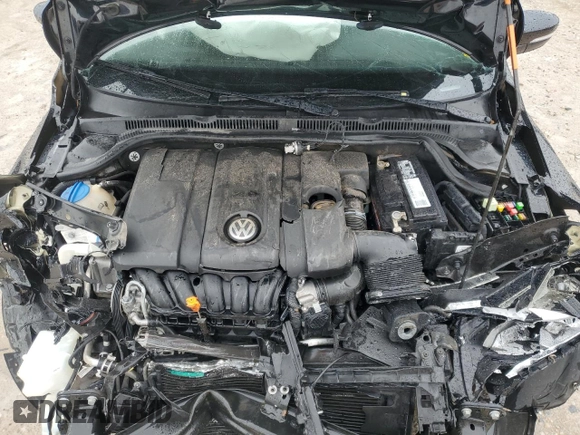 2012 Volkswagen Jetta Sedan SE w/Convenience with VIN 3VWDX7AJ6CM337333, listed as a Copart auction lot 70035734 with 145,858 mi miles and Salvage Title. Bid and sale history available at carsss.com. Image 12.