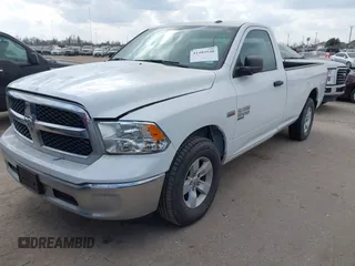 2019 Ram 1500 Classic Tradesman with VIN 3C6JR6DT8KG671407, listed as a IAAI auction lot 41489548 with 9,446 mi miles. Bid and sale history available at carsss.com. Image 2.