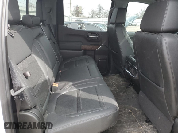 2020 GMC Sierra 1500 Denali with VIN 1GTU9FELXLZ269071, listed as a Copart auction lot 50322795 with 101,455 mi miles and Salvage Title. Bid and sale history available at DreamBid. Image 10.