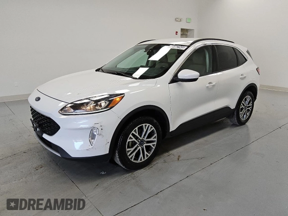 2021 Ford Escape SEL with VIN 1FMCU9H65MUA64074, listed as a Copart auction lot 66462345 with 122,346 mi miles and Clean title. Bid and sale history available at DreamBid. Image 1.