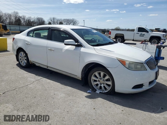 2013 Buick LaCrosse with VIN 1G4GA5E32DF335559, listed as a Copart auction lot 50178905 with 170,603 mi miles and Salvage title. Bid and sale history available at DreamBid. Image 4.