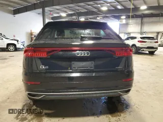 2023 Audi Q8 Premium with VIN WA1AVBF17PD020440, listed as a Copart auction lot 87322714 with 9,963 mi miles and Salvage title. Bid and sale history available at DreamBid. Image 6.
