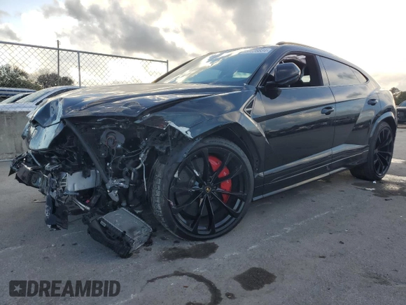 2020 Lamborghini Urus z VIN ZPBUA1ZL9LLA09731, wystawiony jako Copart lot #85525834 z przebiegiem 75 463 mil mil oraz Szkody całkowita. Historia ofert i sprzedaży dostępna na DreamBid. Obrazek 1.