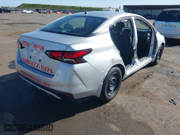 2022 Nissan Versa S with VIN 3N1CN8DV5NL861559, listed as a IAAI auction lot 41940000 with 65,065 mi miles and . Bid and sale history available at DreamBid. Image 4.