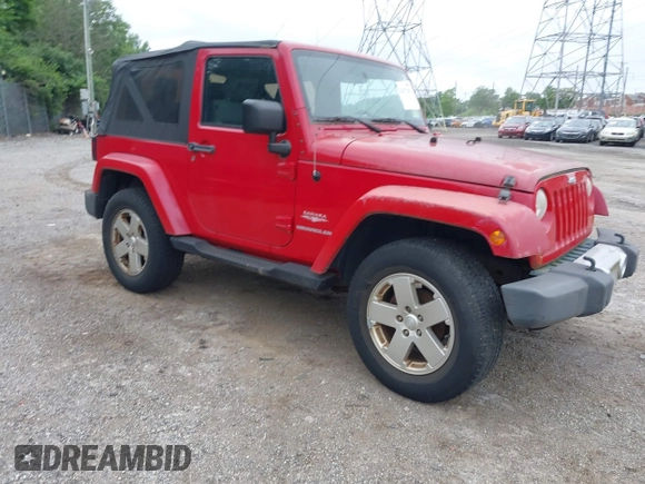 2010 Jeep Wrangler Sahara with VIN 1J4GA5D16AL178551, listed as a IAAI auction lot 42473281 with 110,170 mi miles and . Bid and sale history available at DreamBid. Image 1.