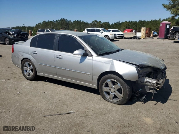 2007 Chevrolet Malibu LTZ with VIN 1G1ZU57N57F245418, listed as a Copart auction lot 50665765 with 0 mi miles and Salvage Title. Bid and sale history available at carsss.com. Image 4.