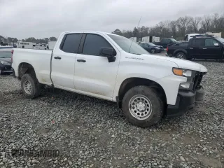 2021 Chevrolet Silverado 1500 Work Truck with VIN 1GCRWAEF7MZ331894, listed as a Copart auction lot 48412735 with 126,173 mi miles and Salvage Title. Bid and sale history available at DreamBid. Image 4.