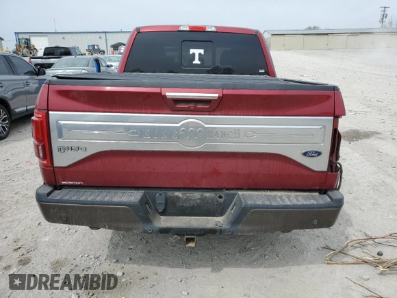 2016 Ford F-150 XLT with VIN 1FTEW1EG5GFA69273, listed as a Copart auction lot 48406865 with 170,847 mi miles and Salvage title. Bid and sale history available at DreamBid. Image 6.
