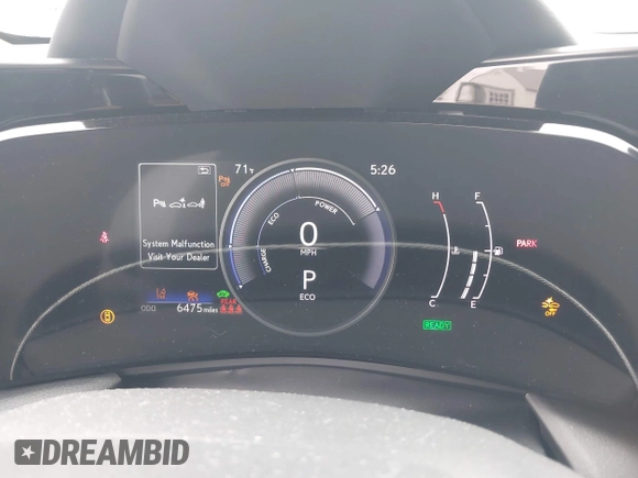 2025 Lexus NX 350h with VIN 2T2AKCEZ4SC040898, listed as a IAAI auction lot 42779728 with 6,475 mi miles and . Bid and sale history available at DreamBid. Image 7.