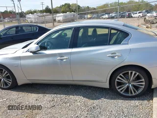 2018 Infiniti Q50 3.0t SPORT with VIN JN1EV7AR9JM439529, listed as a IAAI auction lot 41946026 with 118,821 mi miles. Bid and sale history available at carsss.com. Image 14.