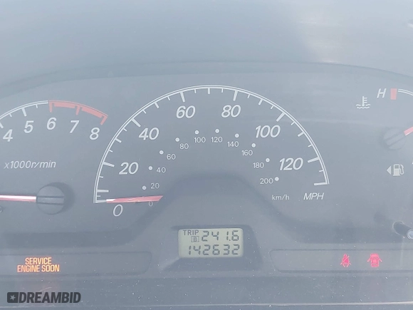 2004 Mitsubishi Lancer ES with VIN JA3AJ26E14U065498, listed as a IAAI auction lot 41887945 with 142,632 mi miles. Bid and sale history available at carsss.com. Image 15.