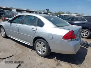 2011 Chevrolet Impala LT Fleet with VIN 2G1WG5EK0B1295453, listed as a IAAI auction lot 41837139 with 191,708 mi miles and . Bid and sale history available at DreamBid. Image 3.