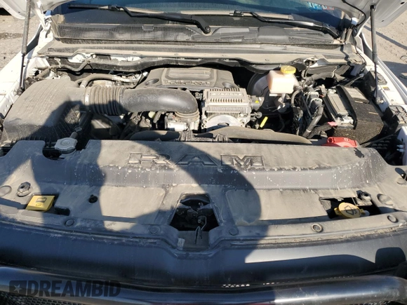 2024 Ram 1500 Tradesman z VIN 1C6SRFNT0RN225627, wystawiony jako Copart lot #69763084 z przebiegiem 4 563 mil mil oraz Szkoda całkowita • Salvage title. Historia ofert i sprzedaży dostępna na DreamBid. Obrazek 11.