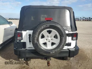 2017 Jeep Wrangler Sport with VIN 1C4AJWAG5HL502352, listed as a Copart auction lot 74010244 with 76,086 mi miles and Non Repairable. Bid and sale history available at DreamBid. Image 6.