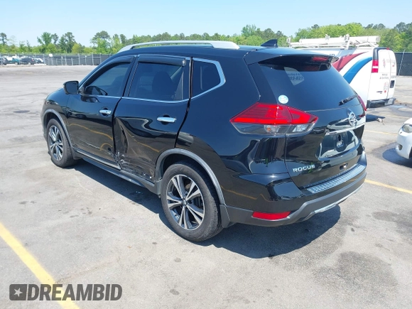 2017 Nissan Rogue SL with VIN JN8AT2MT4HW407893, listed as a IAAI auction lot 41975454 with 105,284 mi miles and . Bid and sale history available at DreamBid. Image 3.