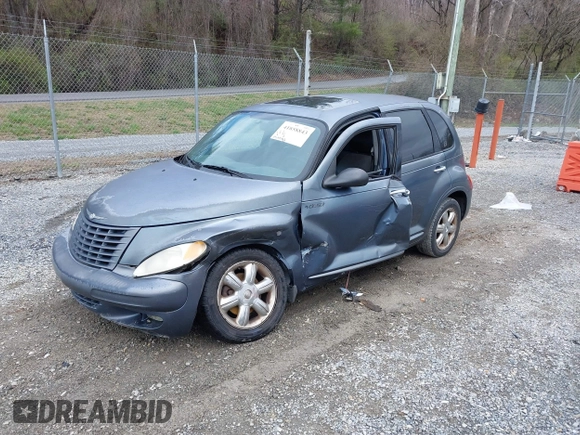 2003 Chrysler PT Cruiser Limited with VIN 3C8FY68B53T535875, listed as a IAAI auction lot 41858843 with 153,592 mi miles and . Bid and sale history available at carsss.com. Image 19.