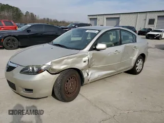 2008 Mazda 3 Sport with VIN JM1BK12F281795665, listed as a Copart auction lot 48958995 with 154,504 mi miles and Salvage Title. Bid and sale history available at DreamBid. Image 1.