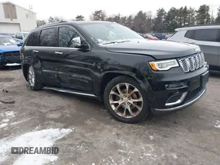 2019 Jeep Grand Cherokee Summit with VIN 1C4RJFJGXKC669686, listed as a IAAI auction lot 41465553 with 72,127 mi miles. Bid and sale history available at carsss.com. Image 1.
